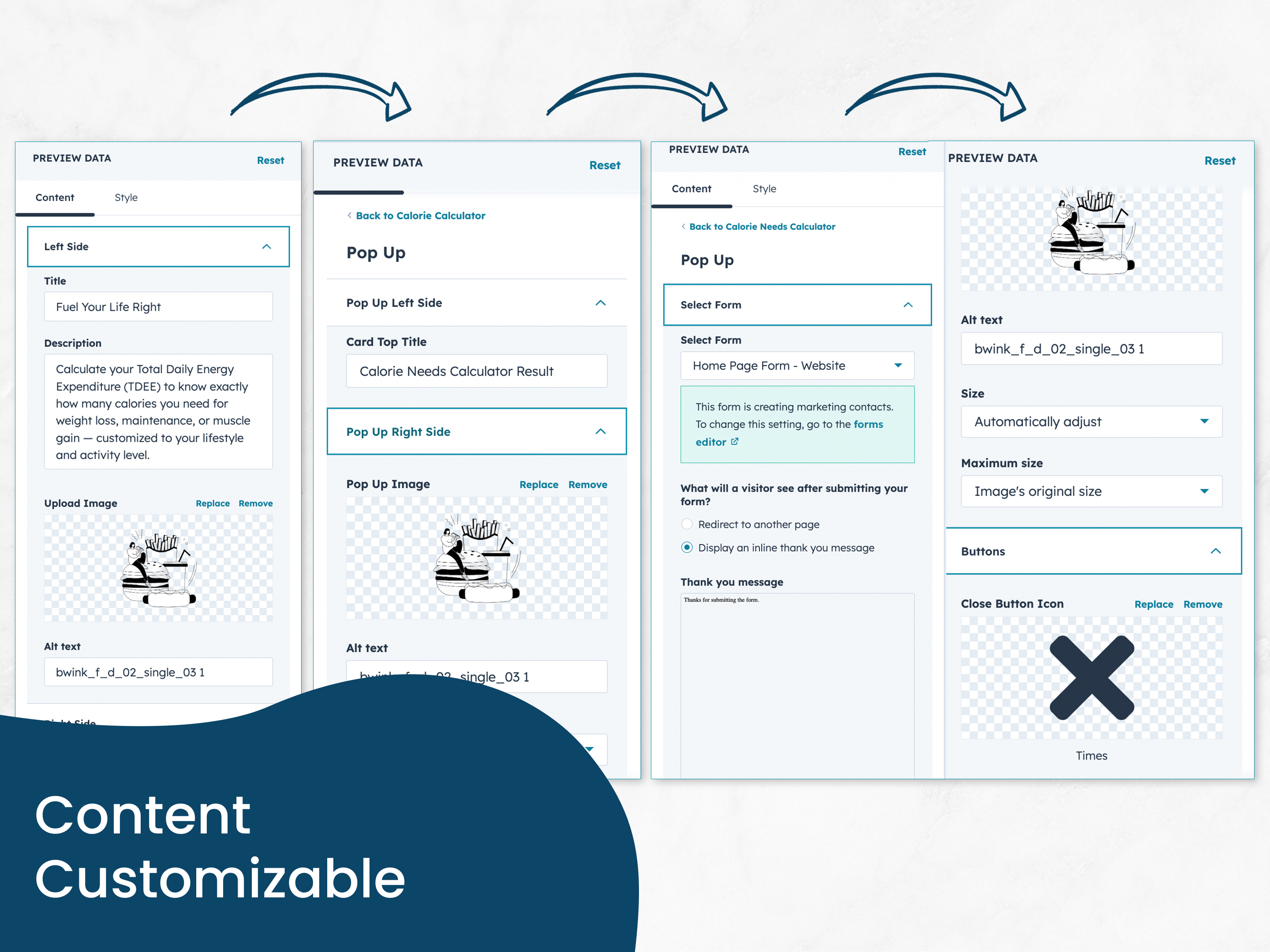 Content Customizable (1)