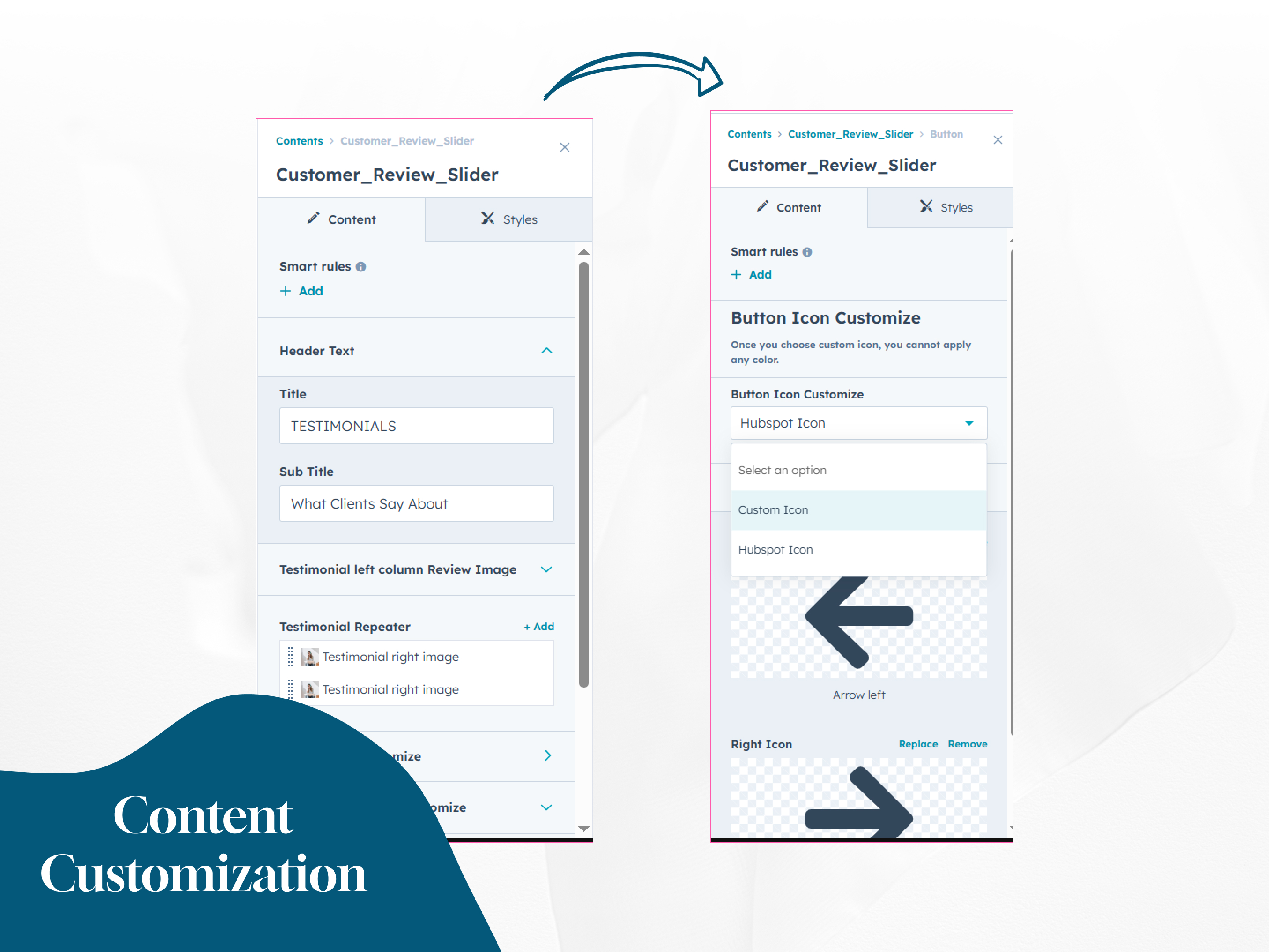 Content Customization