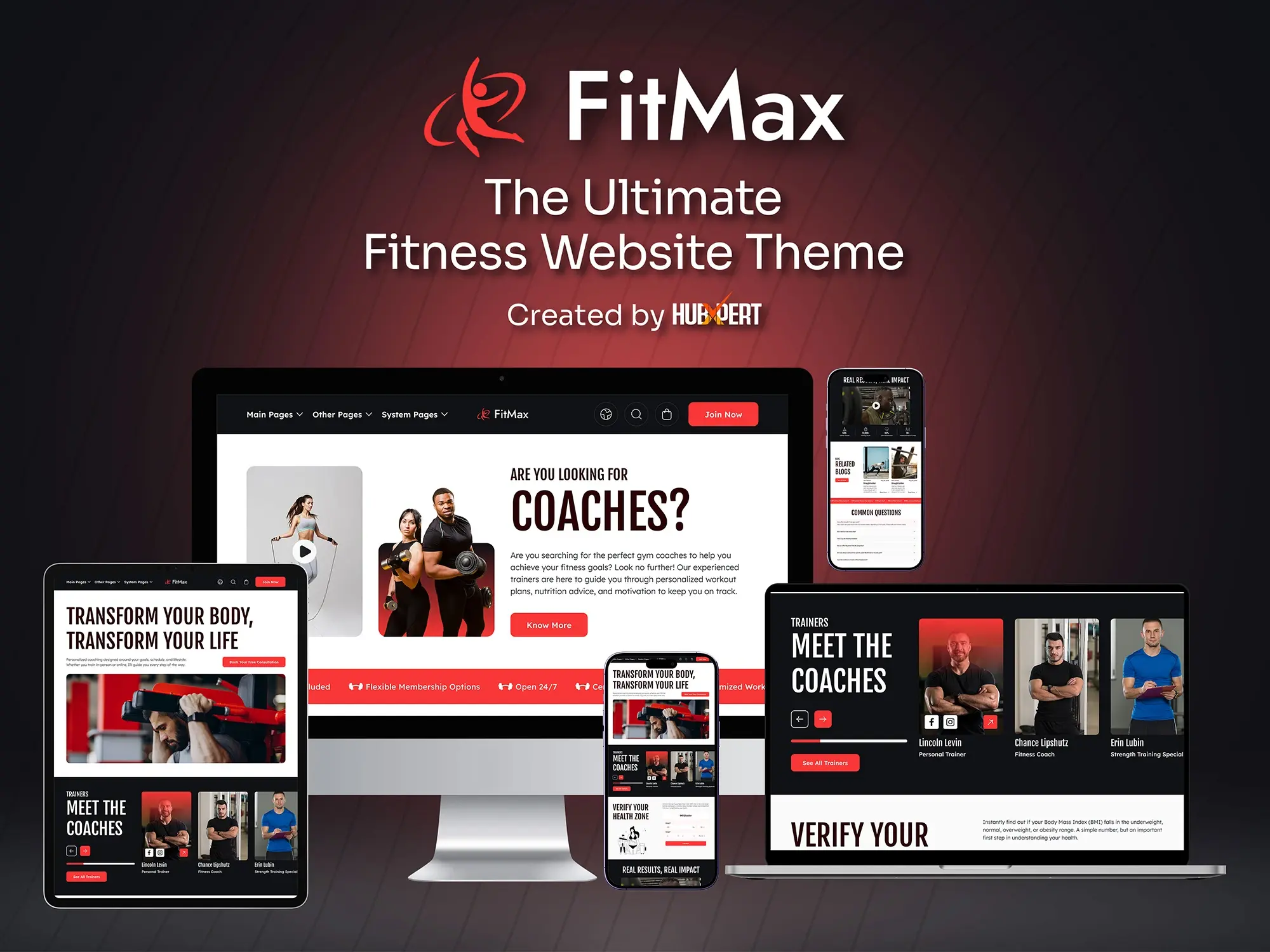 Fitmax free MockupArtboard 1