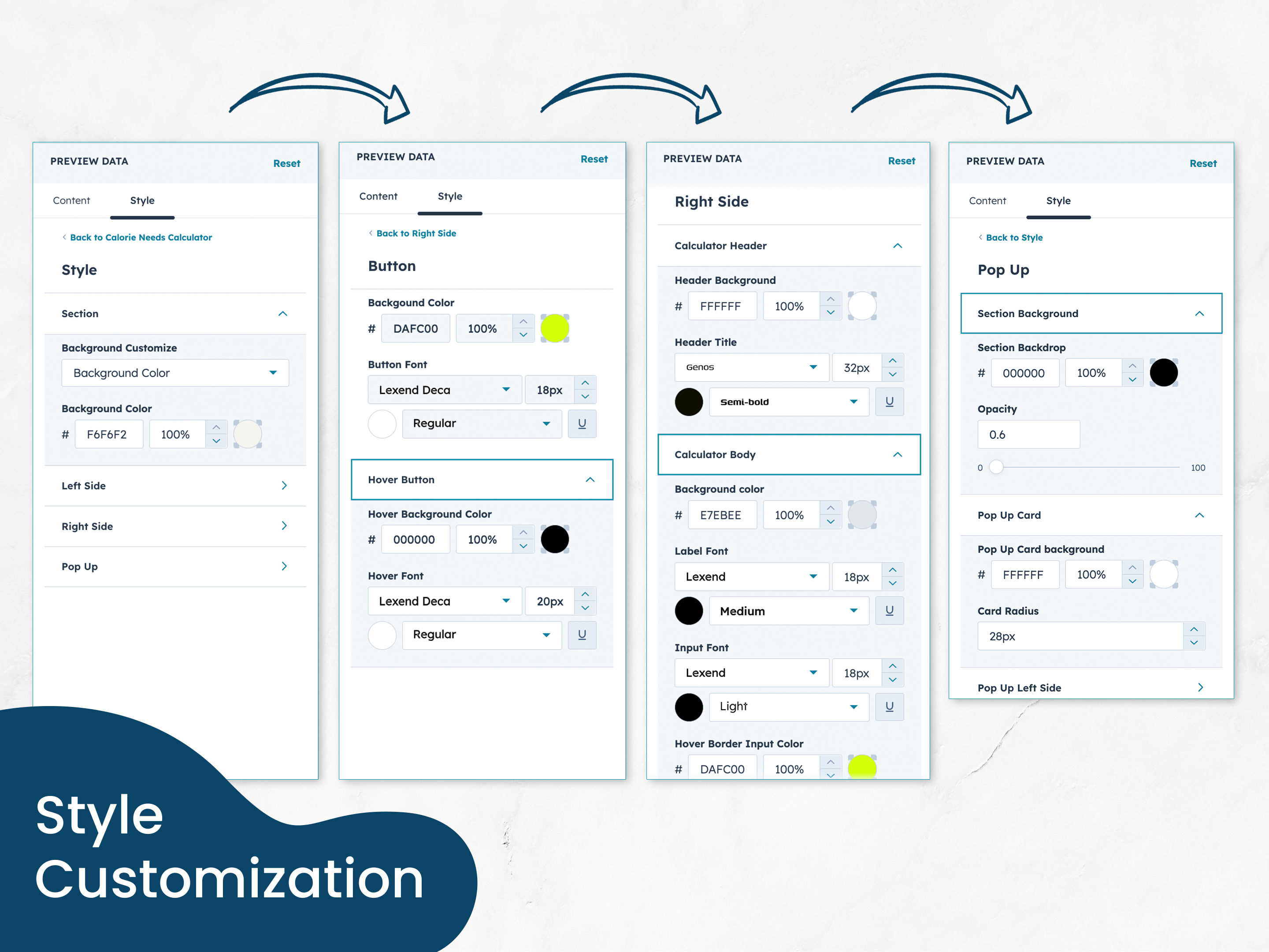 Layout Customizable copy
