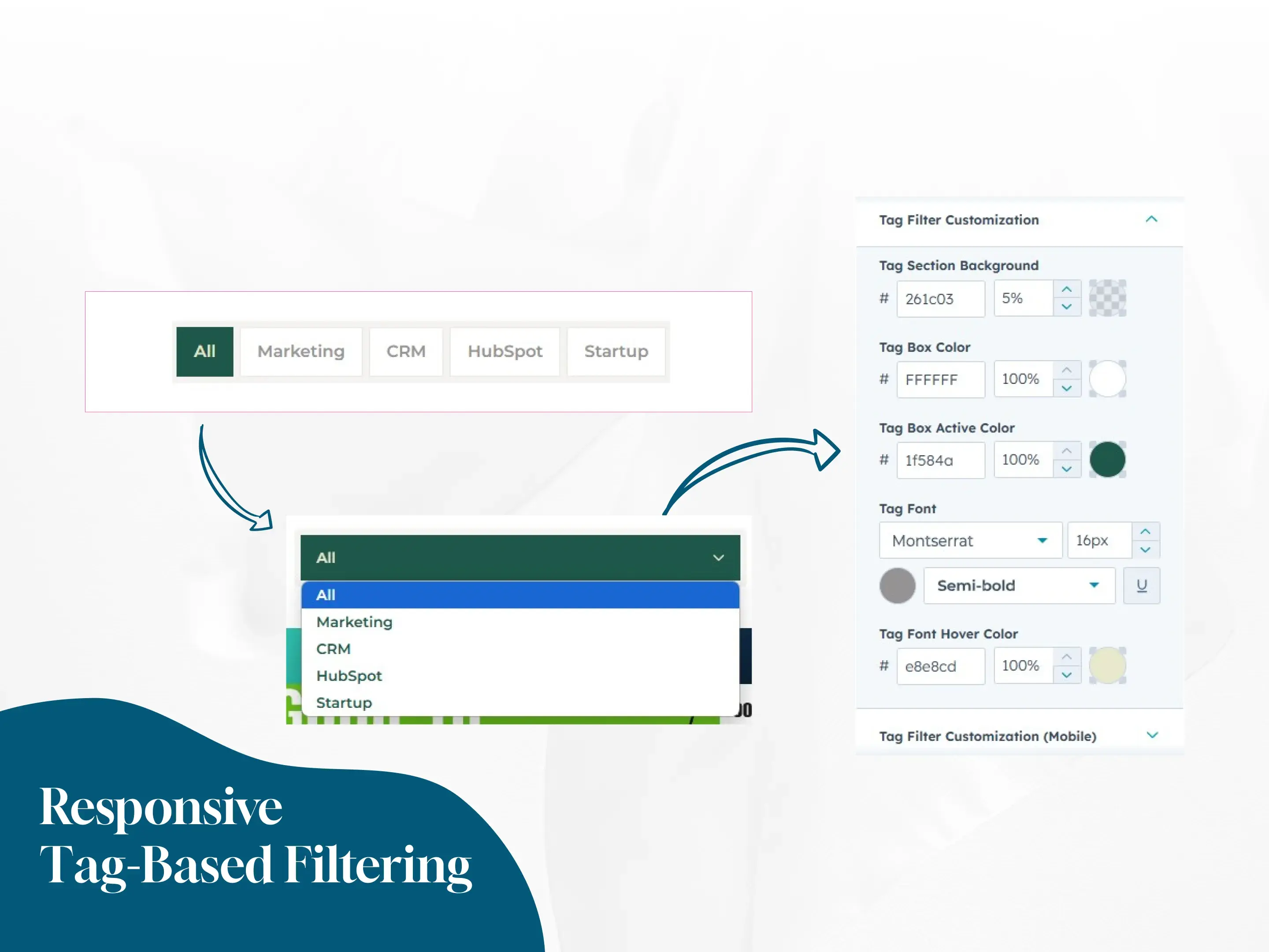 Responsive Tag-Based Filtering