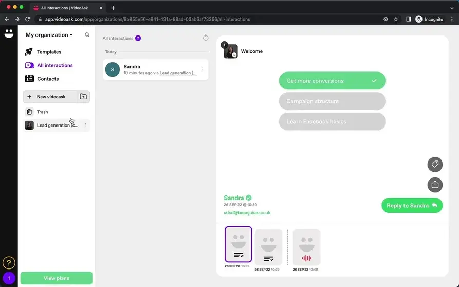 video ask-1